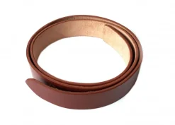 Cheap Leonardo Carbone 5000 Gürtelrohling "Rolf" aus robustem Leder - Cognac