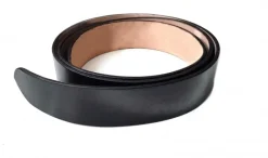 Best Sale Leonardo Carbone 5000 Gürtelrohling "Rolf" aus robustem Leder - Schwarz