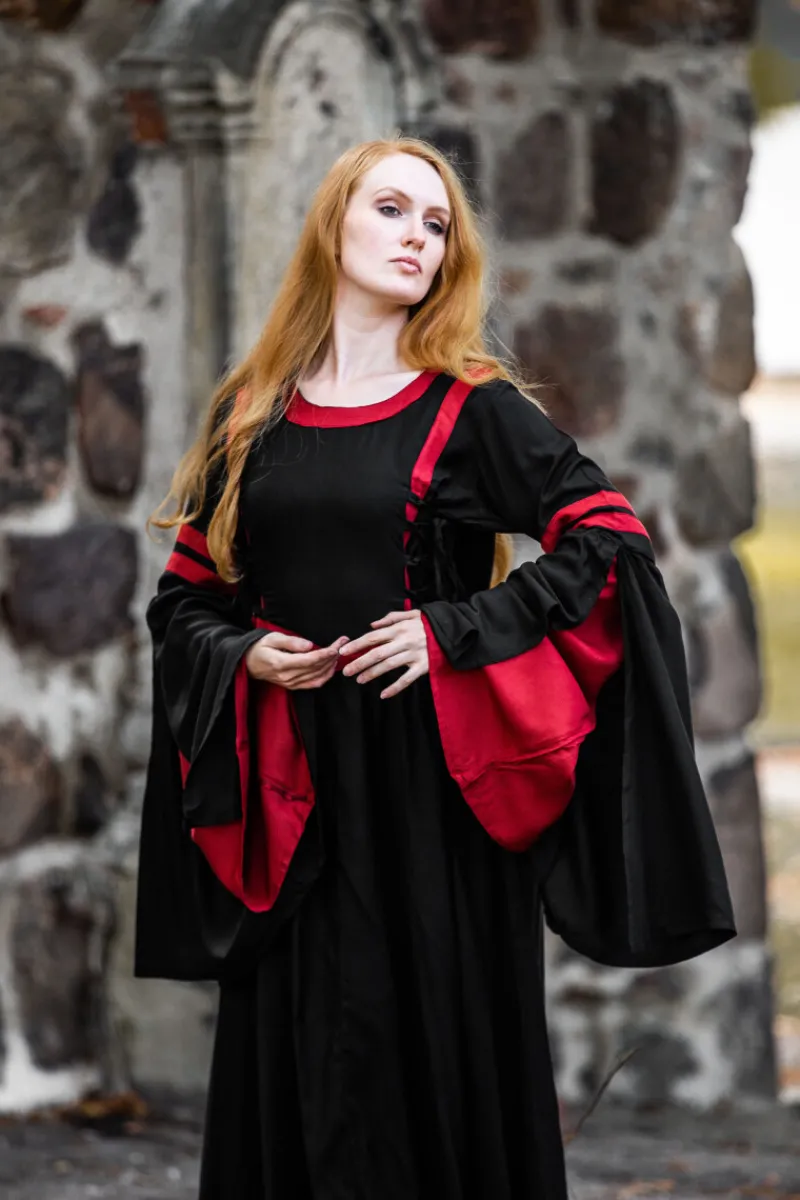 Best Sale Leonardo Carbone 4905 Kapuzenkleid aus Viskose "Isolde"