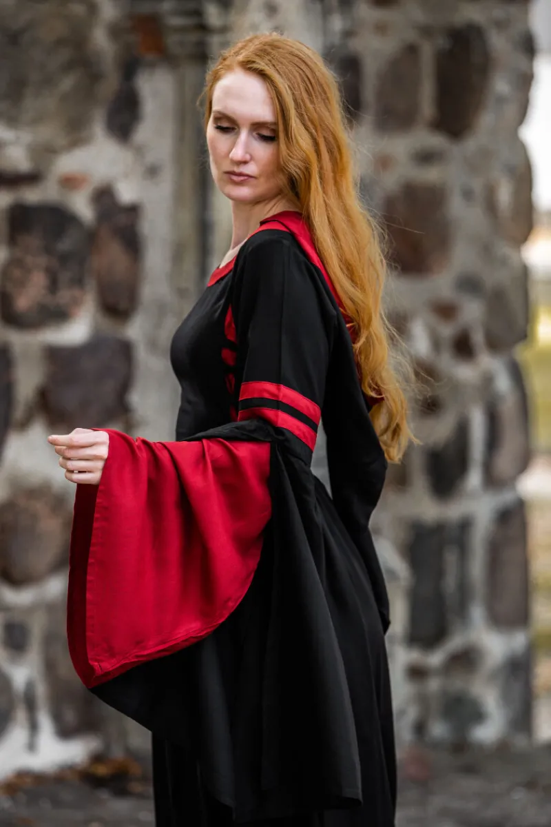 Best Sale Leonardo Carbone 4905 Kapuzenkleid aus Viskose "Isolde"