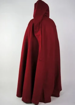 Fashion Leonardo Carbone 16013 Kinderwollumhang mit handgenähter Stickerei Rot