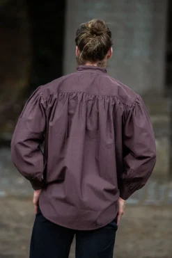 Fashion Leonardo Carbone 2064 Stehkragen-Schnürhemd