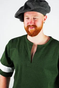 New Leonardo Carbone Barett aus Wollgemisch "Raphael" Grau