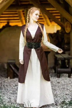 Outlet Leonardo Carbone Überkleid "Brisella" Braun