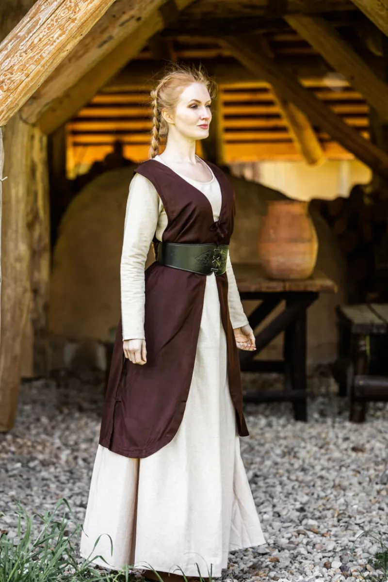 Outlet Leonardo Carbone Überkleid "Brisella" Braun