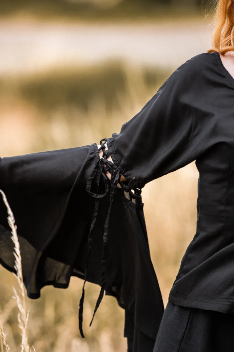 Best Sale Leonardo Carbone Bluse "Carmen" Schwarz