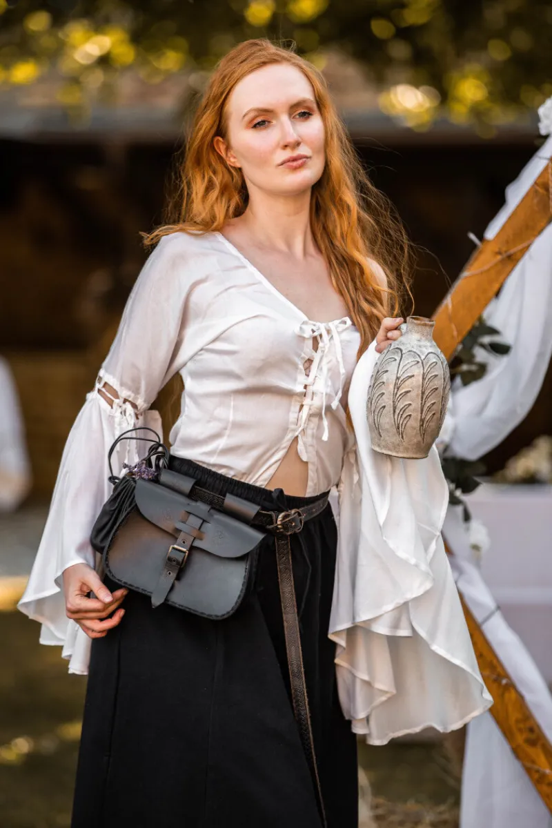 Flash Sale Leonardo Carbone Bluse "Carmen" Weiß