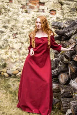 Best Leonardo Carbone Bodenlanges Kurzarmkleid 