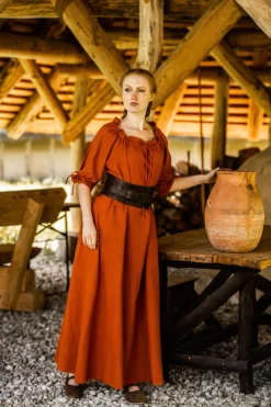 Best Sale Leonardo Carbone Bodenlanges Kurzarmkleid