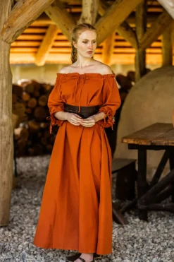 Best Sale Leonardo Carbone Bodenlanges Kurzarmkleid