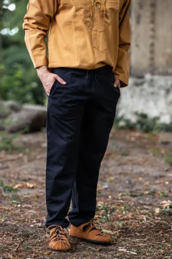 Store Leonardo Carbone Bundschuhe aus Veloursleder Braun