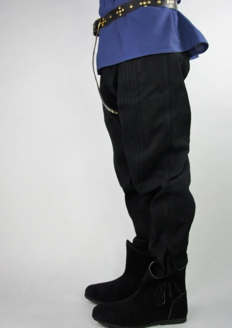 Fashion Leonardo Carbone Edle Mittelalter Hose "Oskar" mit Ziernaht