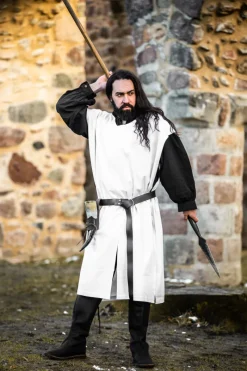Flash Sale Leonardo Carbone Einfarbiger Waffenrock "Frederick" Weiß