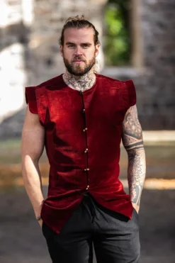 Shop Leonardo Carbone Gefütterter Samtwams 