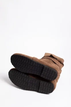Best Leonardo Carbone Haithabu-Stiefel aus Wildleder "Magne" Braun