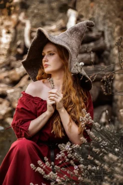 Online Leonardo Carbone Hexenhut "Glinda" Naturbraun