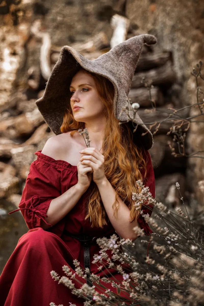 Online Leonardo Carbone Hexenhut "Glinda" Naturbraun