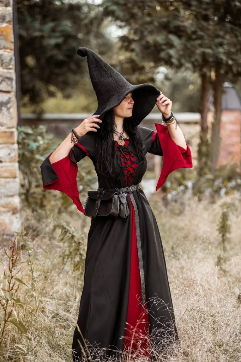 Clearance Leonardo Carbone Hexenhut "Glinda" Schwarz