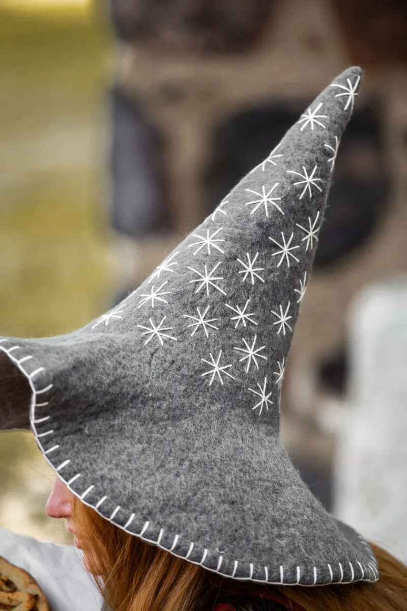 Best Sale Leonardo Carbone Hexenhut "Star" Grau