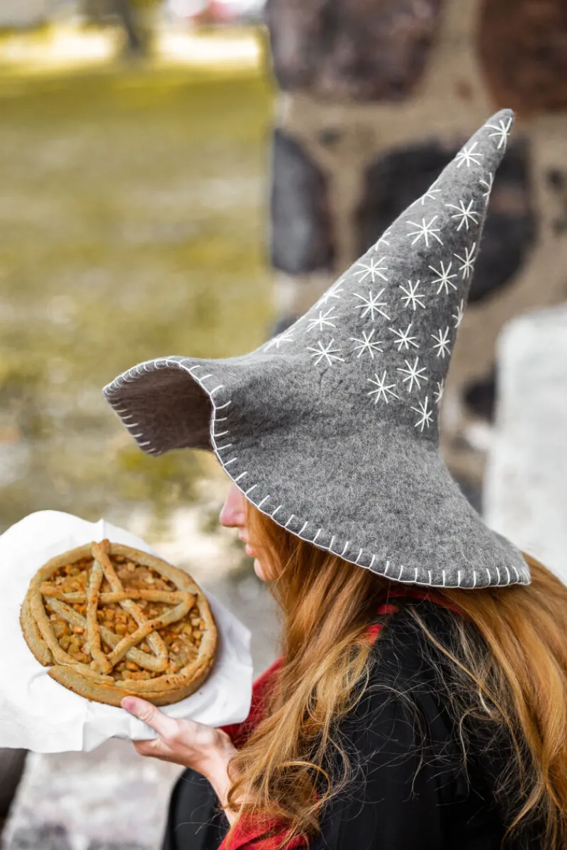 Best Sale Leonardo Carbone Hexenhut "Star" Grau