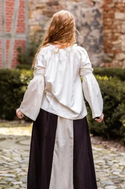 Discount Leonardo Carbone Klassische Mittelalterbluse