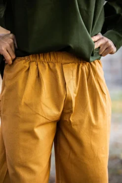 Store Leonardo Carbone Kniebundhose "Vincent" Honig Braun