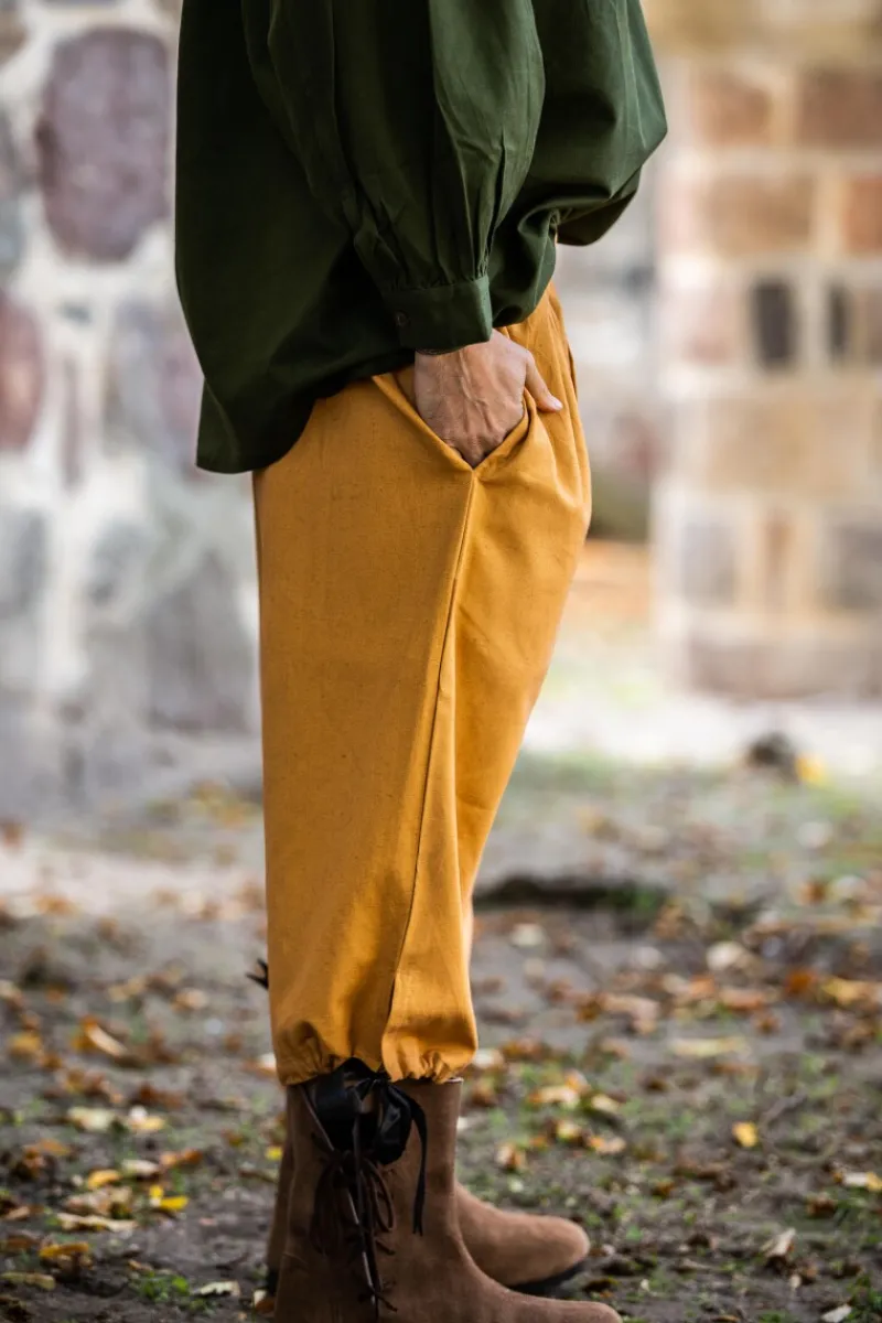 Store Leonardo Carbone Kniebundhose "Vincent" Honig Braun
