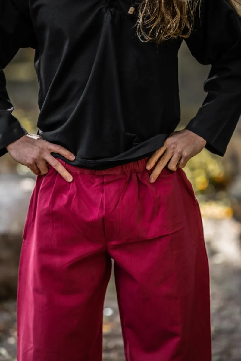 Sale Leonardo Carbone Kniebundhose "Vincent" Rot