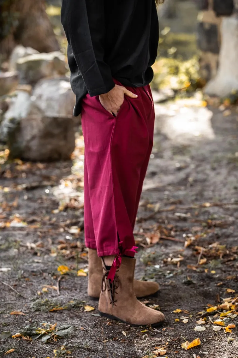 Sale Leonardo Carbone Kniebundhose "Vincent" Rot