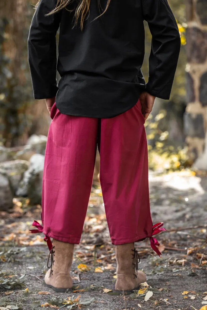 Sale Leonardo Carbone Kniebundhose "Vincent" Rot