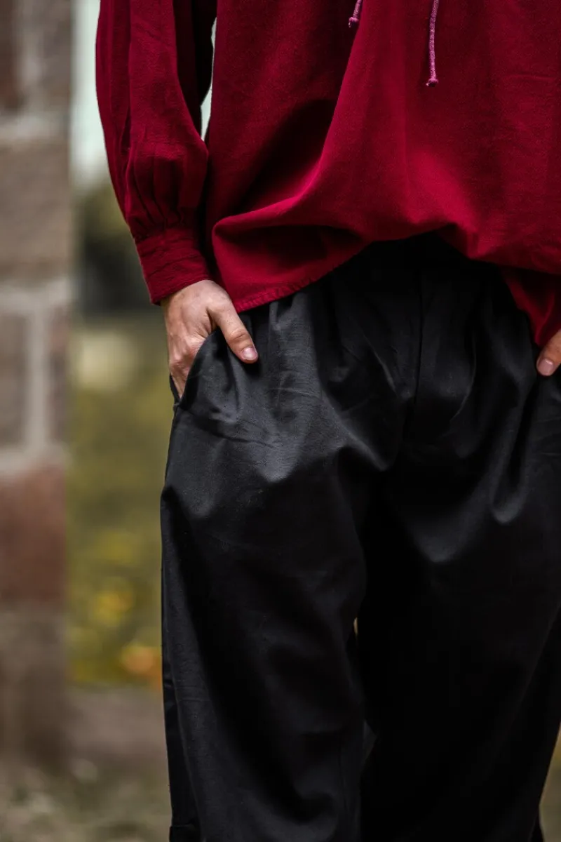 Sale Leonardo Carbone Kniebundhose "Vincent" Schwarz