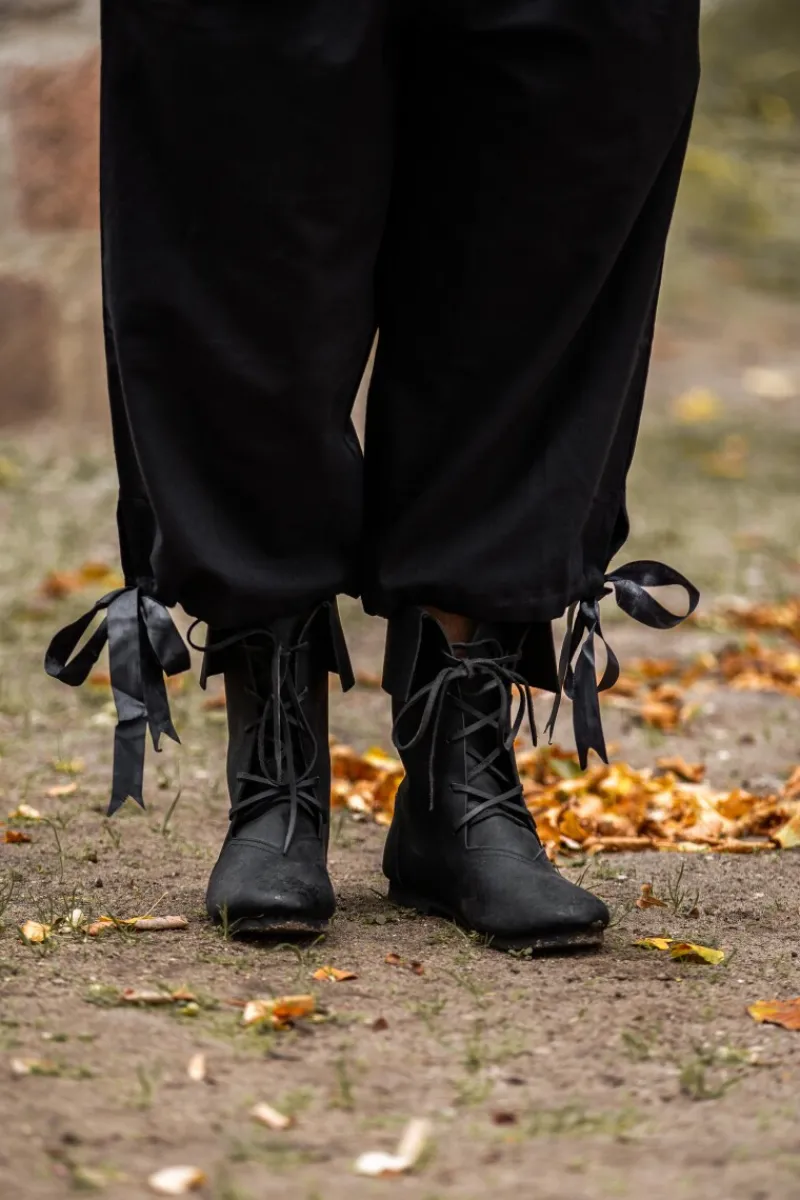 Sale Leonardo Carbone Kniebundhose "Vincent" Schwarz