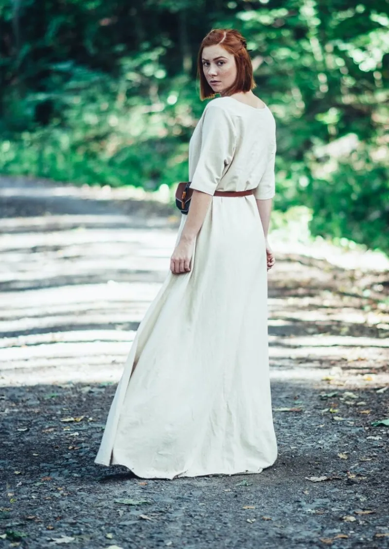 Online Leonardo Carbone Kurzarmunterkleid "Silja" - Hanffarben