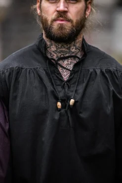 Shop Leonardo Carbone Landsknechthemd 