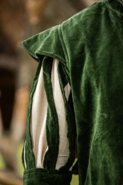 Hot Leonardo Carbone Landsknechtjacke mit geschlitzten Ärmeln 