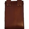 Best Sale Leonardo Carbone Ledergürteltasche "Bjarne" Braun