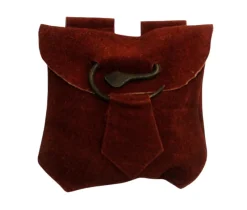 Flash Sale Leonardo Carbone Leder-Gürteltasche mit Schlangenschließe " Adelie" Braun