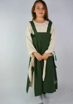 Cheap Leonardo Carbone Mädchen Wikingerüberkleid "Johanna" Grün