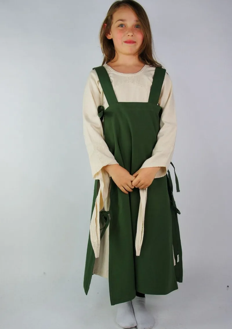 Cheap Leonardo Carbone Mädchen Wikingerüberkleid "Johanna" Grün