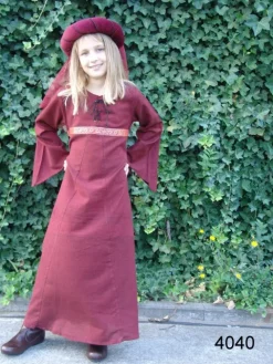 Discount Leonardo Carbone Mädchenkleid "Piccola Donna" Rot