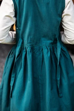 Fashion Leonardo Carbone Mittelalter Bauernkleid 