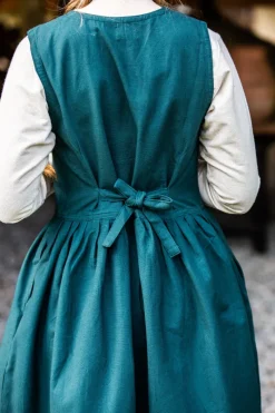 Fashion Leonardo Carbone Mittelalter Bauernkleid 