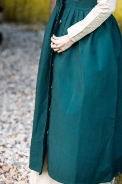 Fashion Leonardo Carbone Mittelalter Bauernkleid 