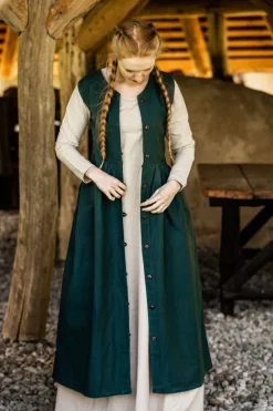 Fashion Leonardo Carbone Mittelalter Bauernkleid 