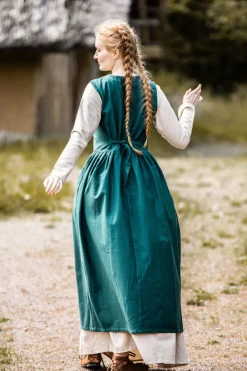 Fashion Leonardo Carbone Mittelalter Bauernkleid 