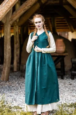 Fashion Leonardo Carbone Mittelalter Bauernkleid 