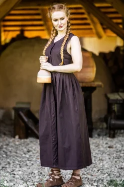 Fashion Leonardo Carbone Mittelalter Bauernkleid 