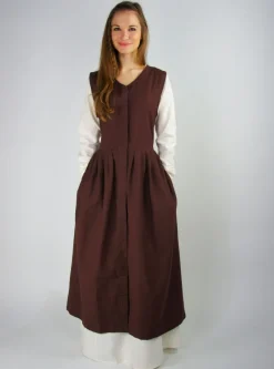 Fashion Leonardo Carbone Mittelalter Bauernkleid 