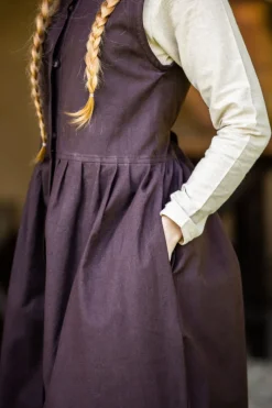 Fashion Leonardo Carbone Mittelalter Bauernkleid 