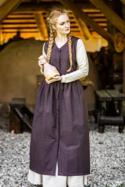 Fashion Leonardo Carbone Mittelalter Bauernkleid 